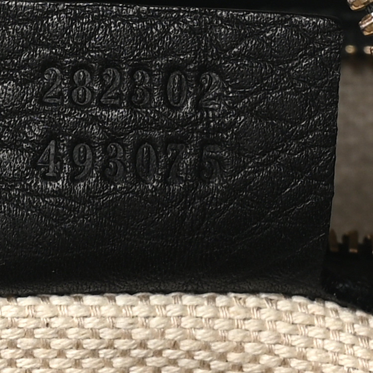 Gucci Pebbled Calfskin Medium Soho Boston Black 7 of 10