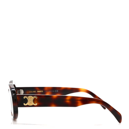 Celine Acetate Triomphe 01 Sunglasses CL 40194U Tortoise 3 of 8