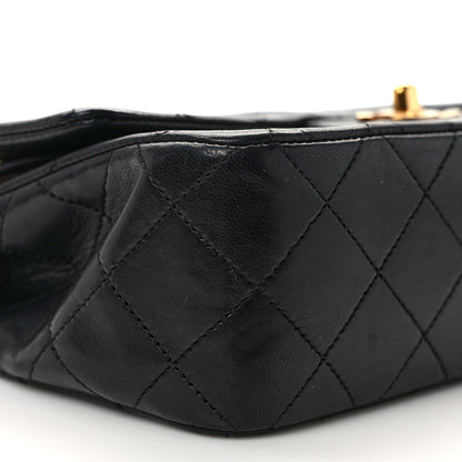 Chanel Lambskin Quilted Small Double Flap Black 10 of 18