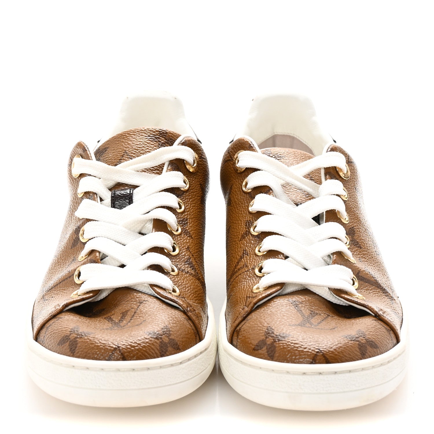 Louis Vuitton Reverse Monogram Frontrow Sneakers 38.5 3 of 10