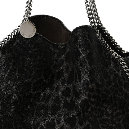 Stella McCartney Leopard Shaggy Deer Falabella Reversible Tote Grey 7 of 11