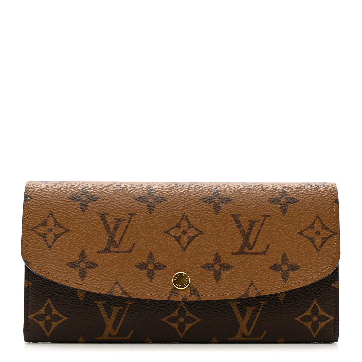 Reverse Monogram Emilie Wallet