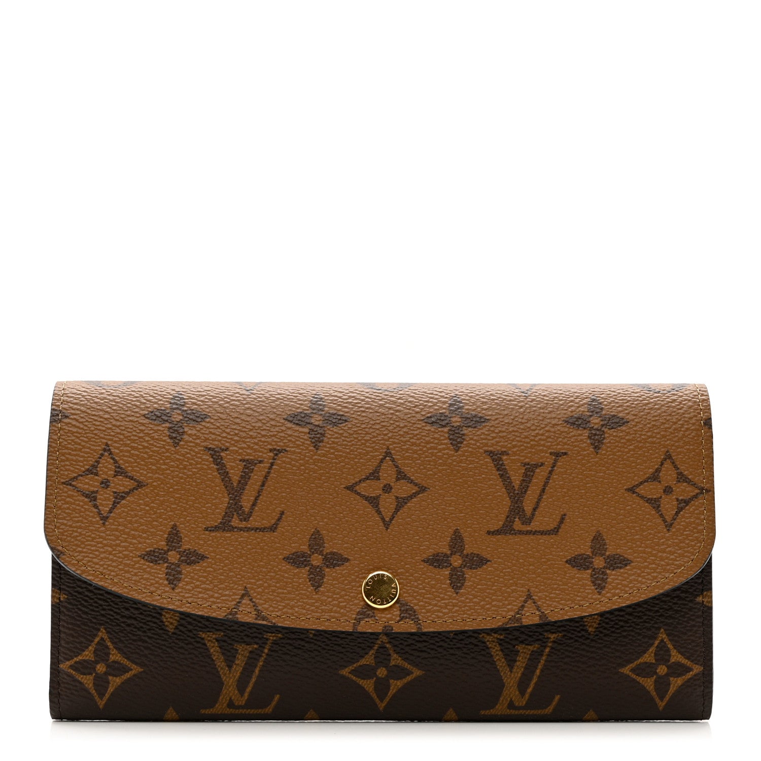 Louis Vuitton Reverse Monogram Emilie Wallet 1 of 6