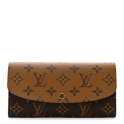 Louis Vuitton Reverse Monogram Emilie Wallet 1 of 6