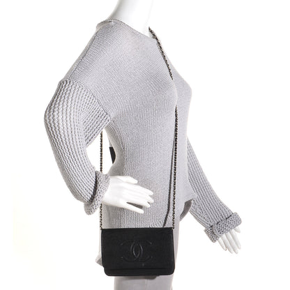 Chanel Caviar Timeless CC Wallet on Chain WOC Black 2 of 9