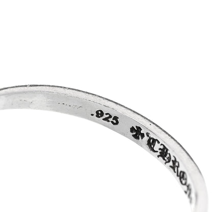 Chrome Hearts Sterling Silver Bubblegum Cross Ring 53 6.25 7 of 7
