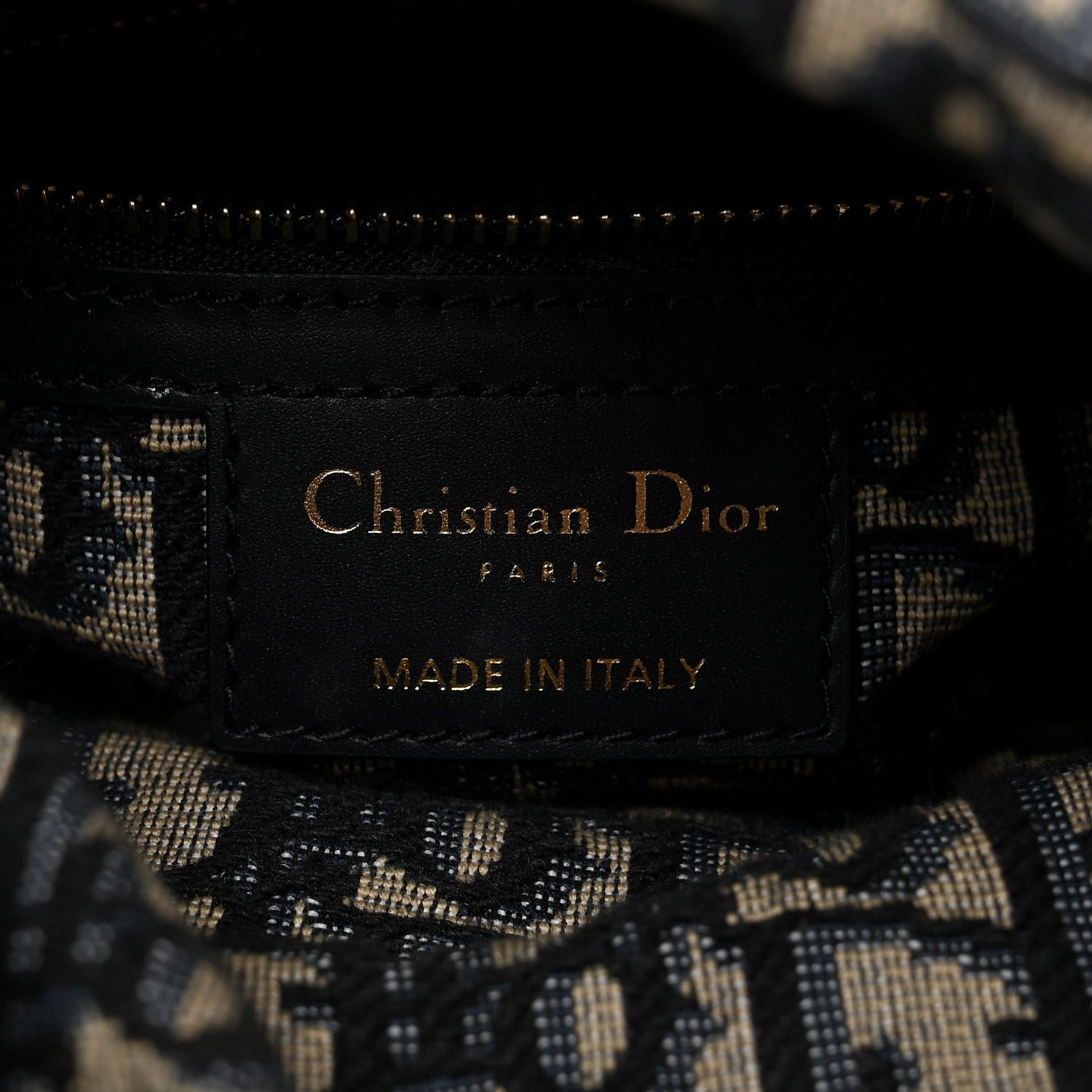 Christian Dior Wicker Oblique Mini Lady Dior Bag Blue 6 of 9