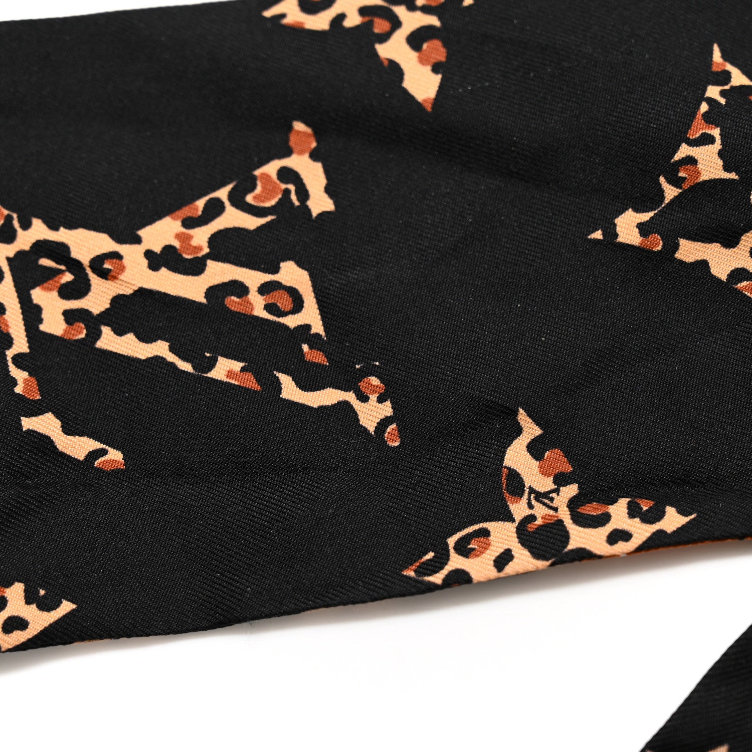Louis Vuitton Silk Monogram Confidential Bandeau Brown 4 of 4