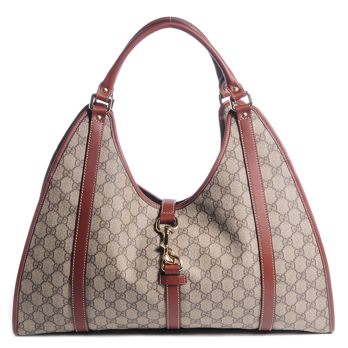 GG Plus Monogram Medium Joy Shoulder Bag Brown