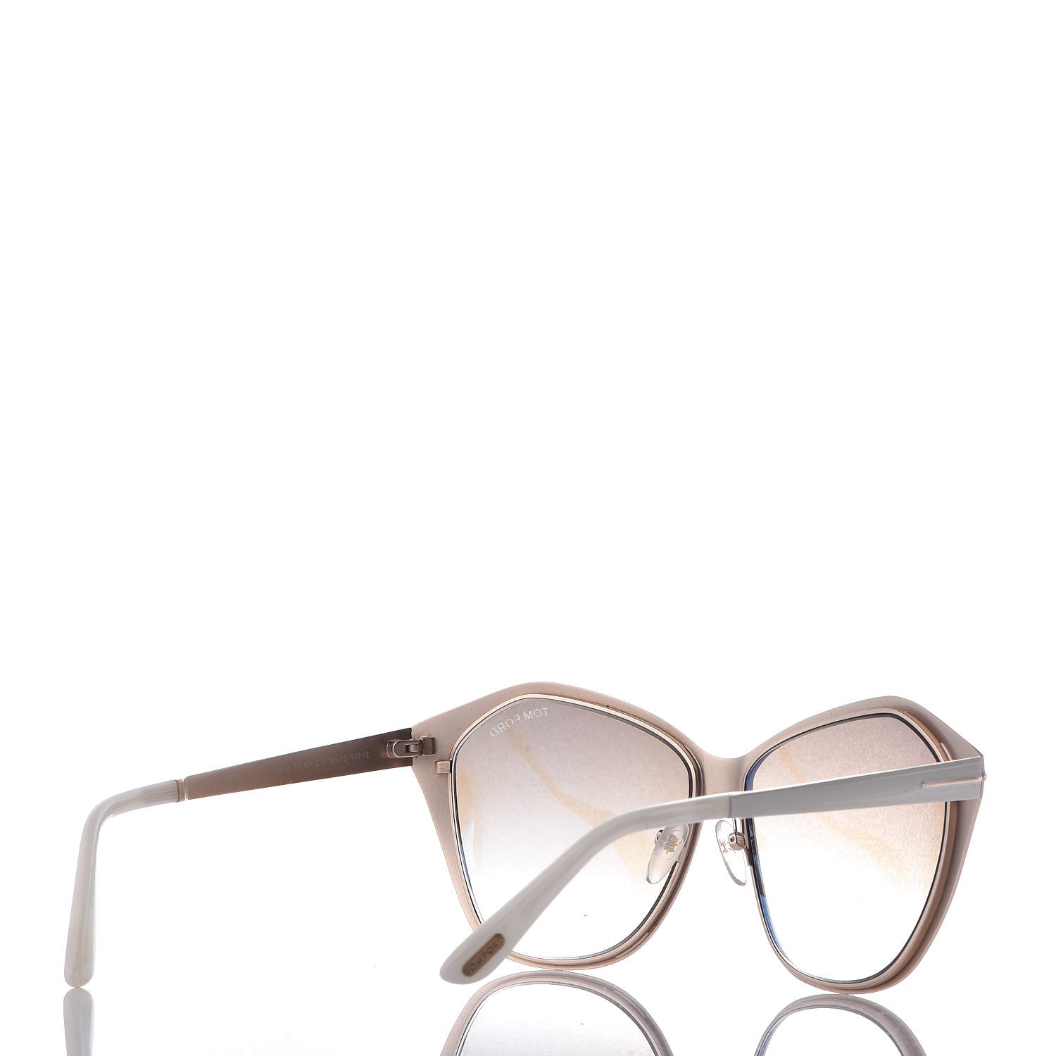 Tom Ford Lena Sunglasses TF391 White 4 of 7