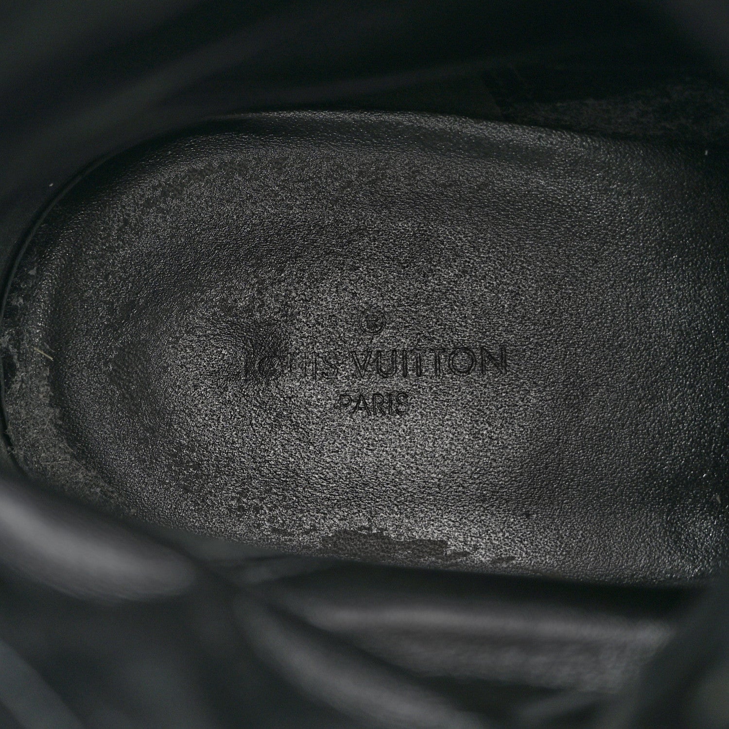 Louis Vuitton Suede Calfskin Monogram Laureate Platform Desert Boots 37.5 Taupe 7 of 15