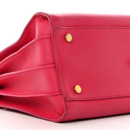 Saint Laurent Calfskin Small Sac De Jour Lipstick Pink 9 of 10