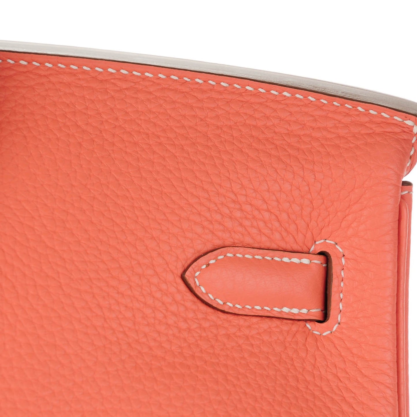 Taurillon Clemence Birkin 40 Rose Thè