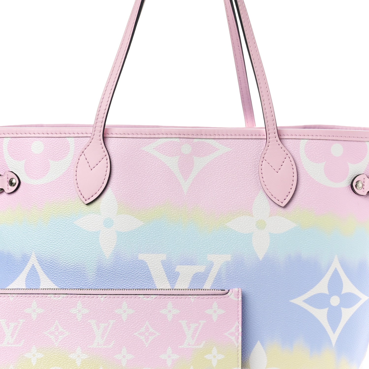 Louis Vuitton Monogram Escale Neverfull MM Pastel 9 of 11