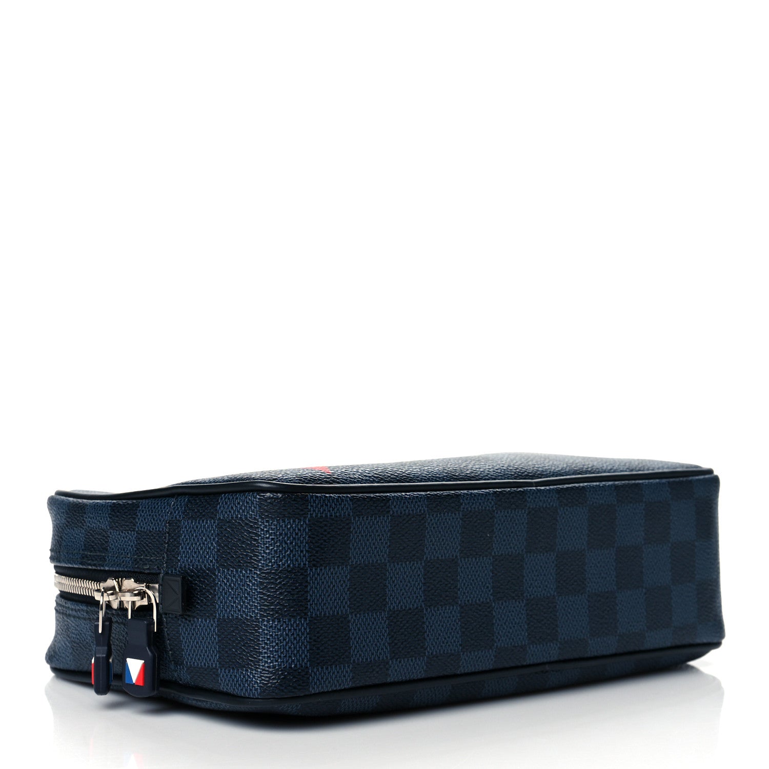 Louis Vuitton Damier Cobalt Latitude America's Cup Toilet Pouch GM 4 of 10