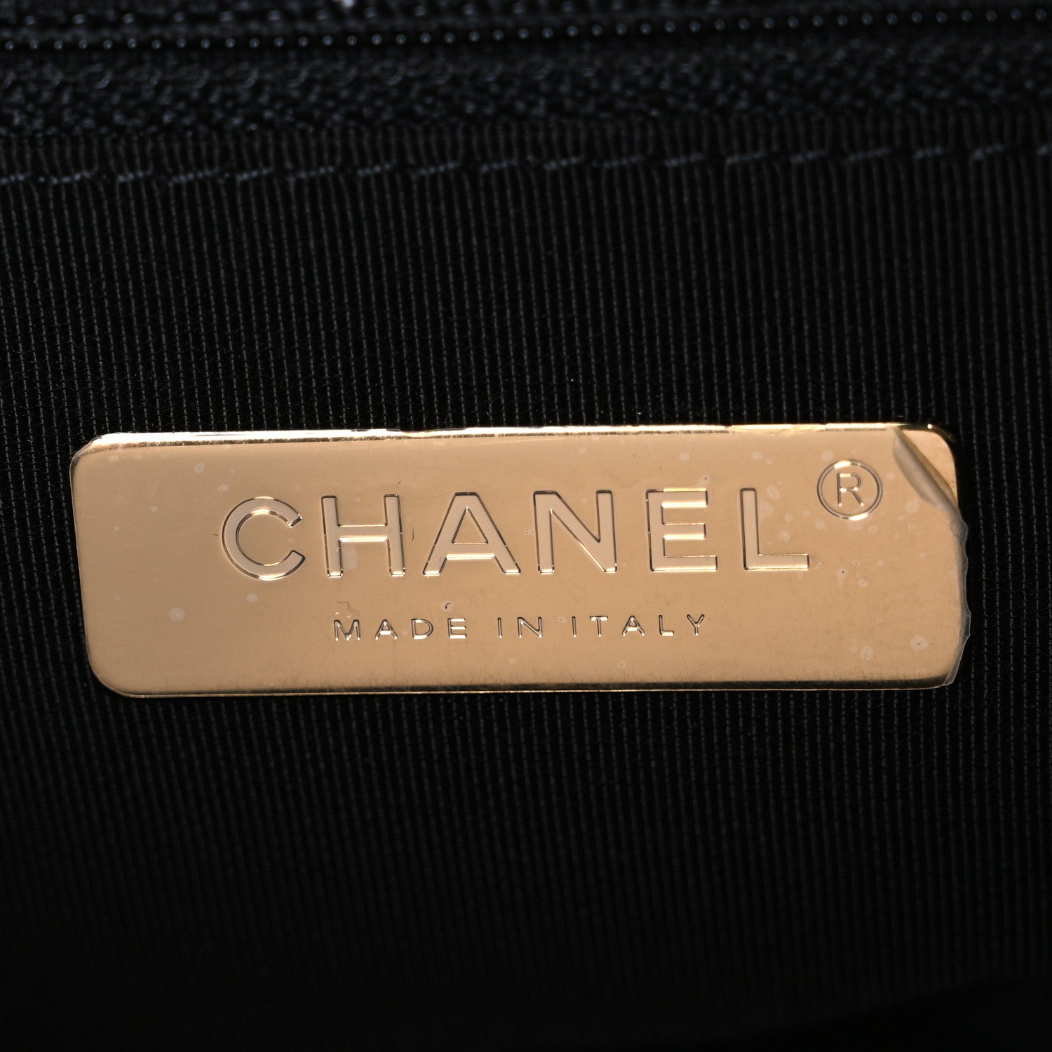 Chanel Tweed Quilted Large Chanel 19 Flap Black Silver Ecru 6 of 10
