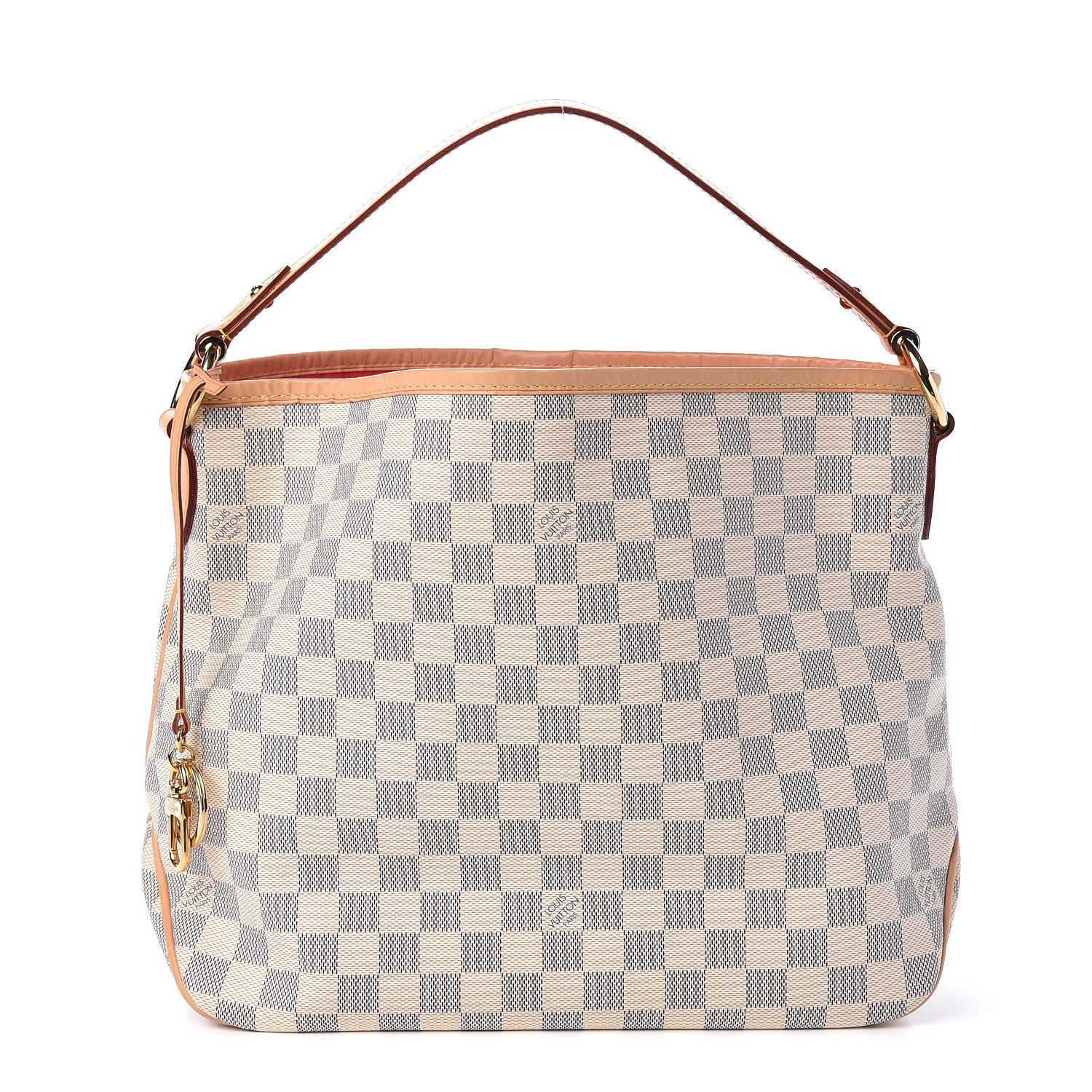 Louis Vuitton Damier Azur Delightful PM Pink 1 of 9