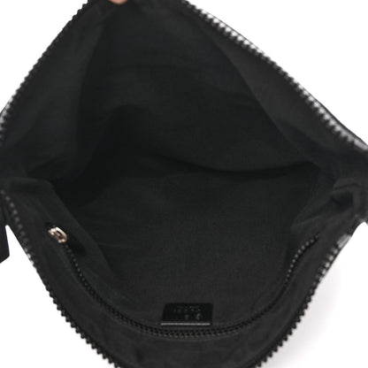 Gucci Nylon Monogram Medium Flat Messenger Bag Black 5 of 10