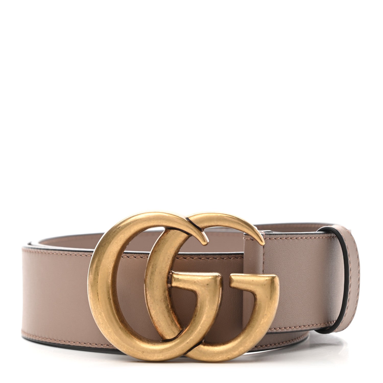 Gucci Calfskin Double G 40mm Belt 75 30 Porcelain Rose 1 of 6