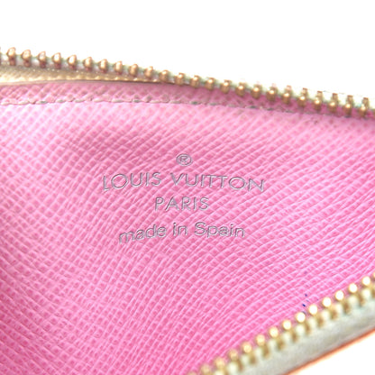 Louis Vuitton Monogram Multicolor Key Pouch White Litchi 7 of 15