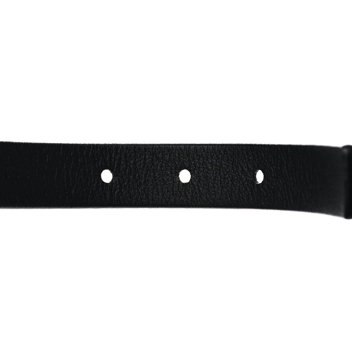 Taurillon Calfskin 30mm LV Initiales Belt 85 34 Black