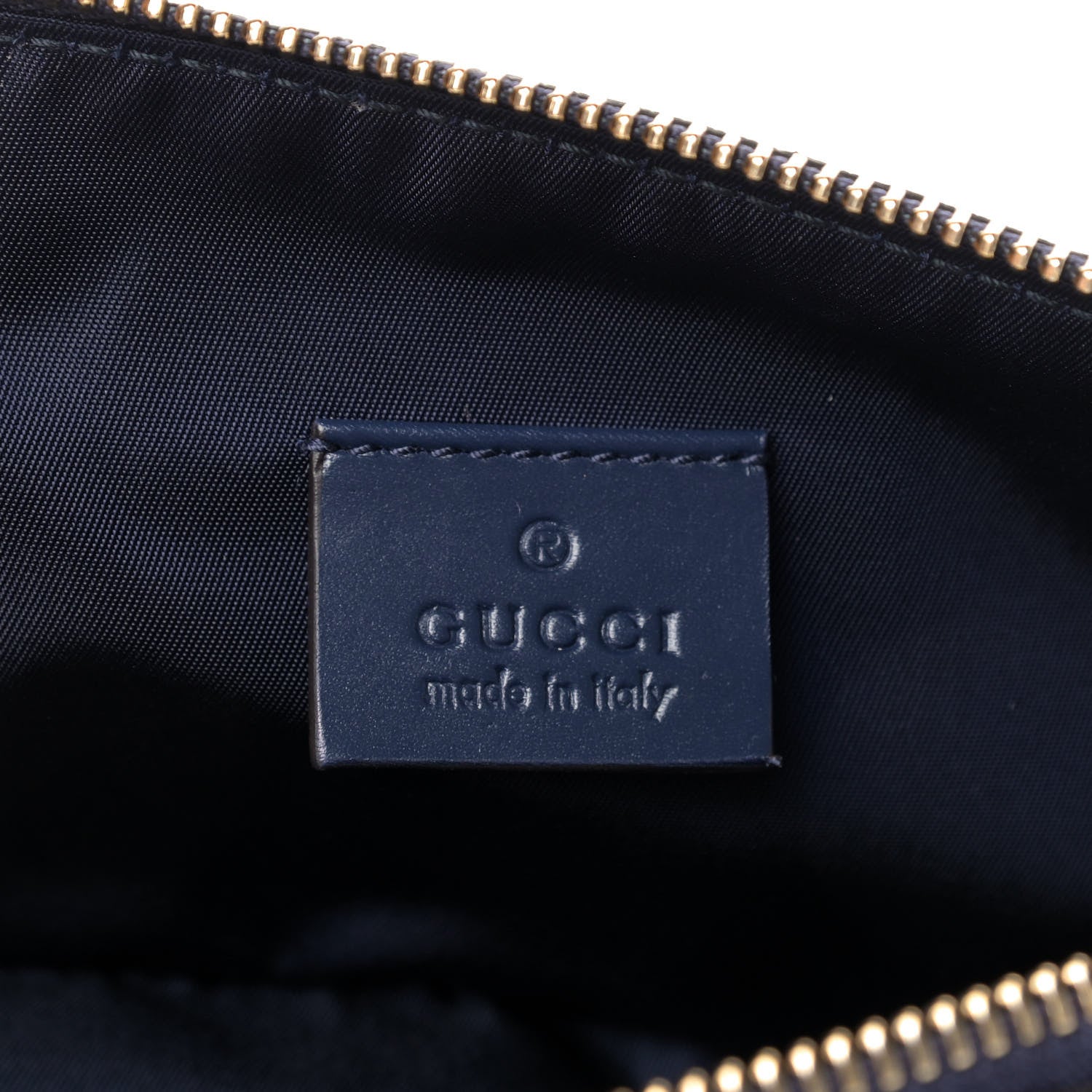 Gucci Diamante Travel Pouch Case Navy 6 of 7