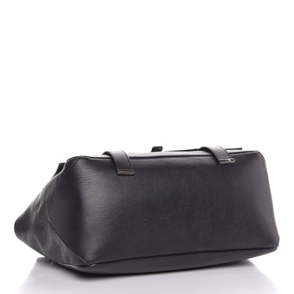 Proenza Schouler Pebbled Calfskin Double Sided PS Courier Bag Black 5 of 8