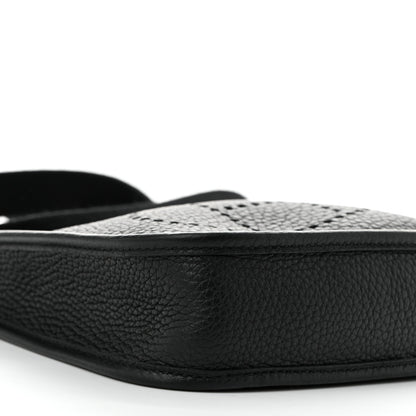 Hermes Taurillon Clemence Evelyne TPM Black 9 of 10