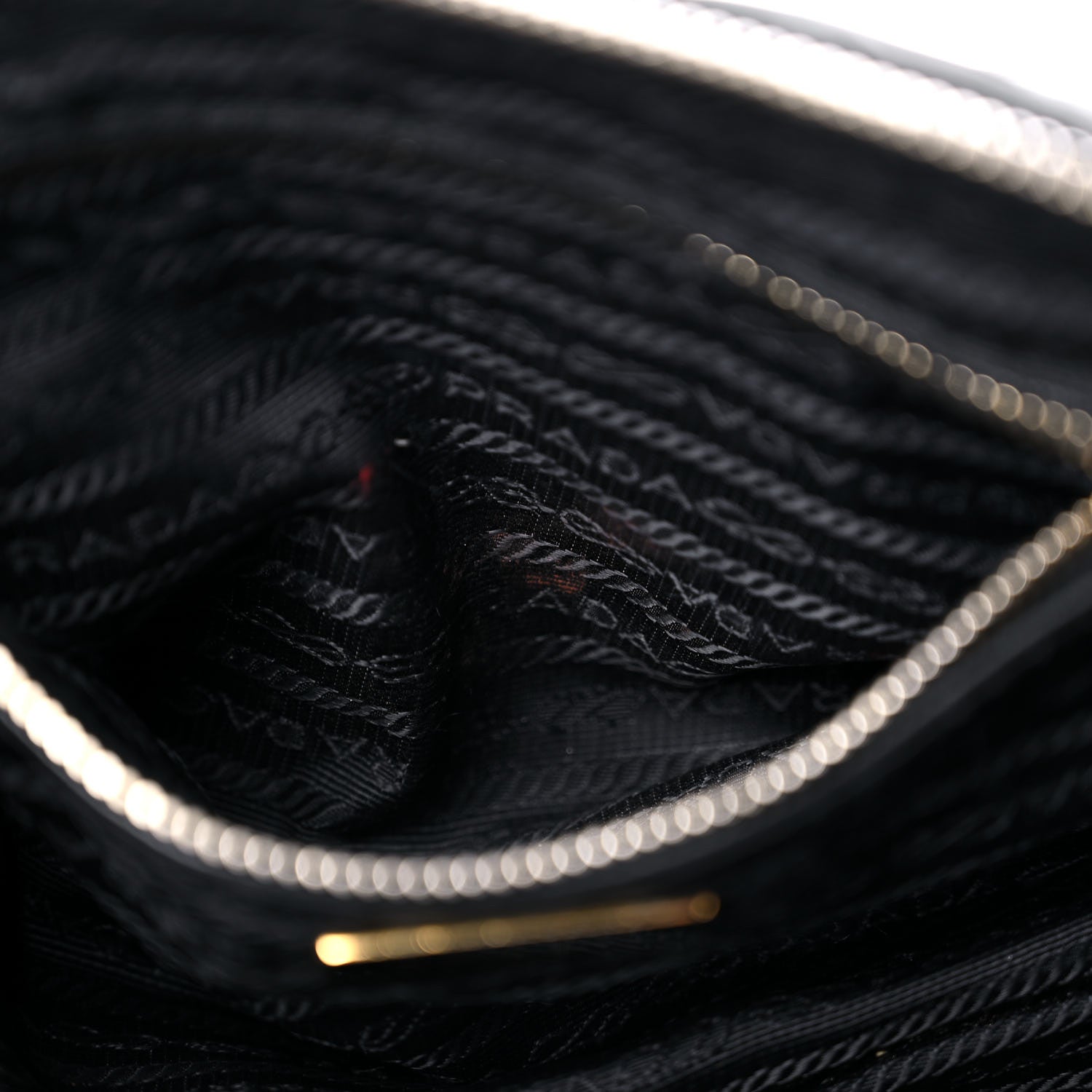 Prada Nylon Tessuto Impuntu Quilted Flap Black 11 of 18