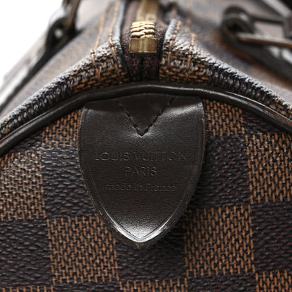 Louis Vuitton Damier Ebene Speedy 30 7 of 12