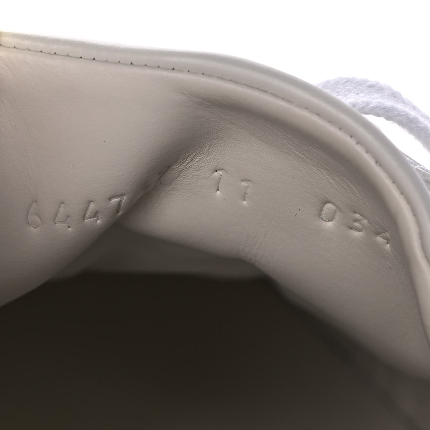 Calfskin Web Interlocking G Mens Ace Sneakers 11 White