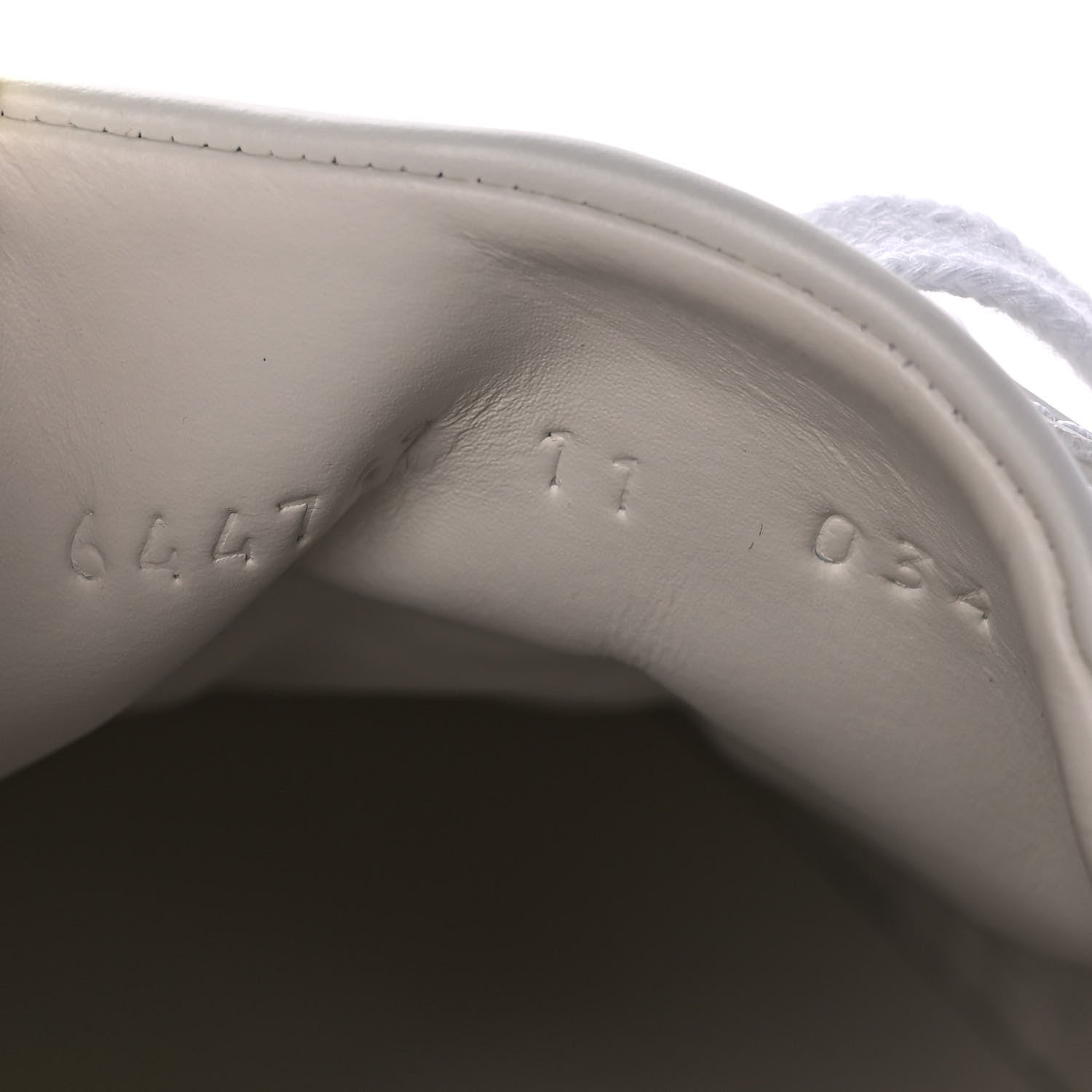 Gucci Calfskin Web Interlocking G Mens Ace Sneakers 11 White 8 of 11