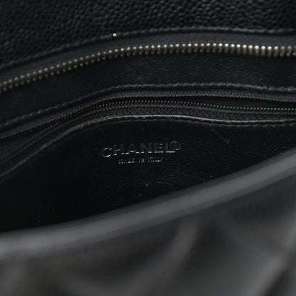 Chanel Caviar Quilted Medallion Tote Black 6 of 13