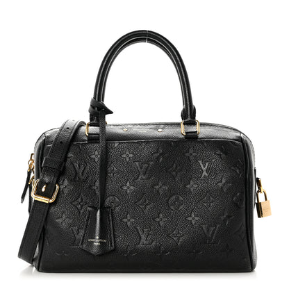 Louis Vuitton Empreinte Speedy Bandouliere 25 NM Black 1 of 8