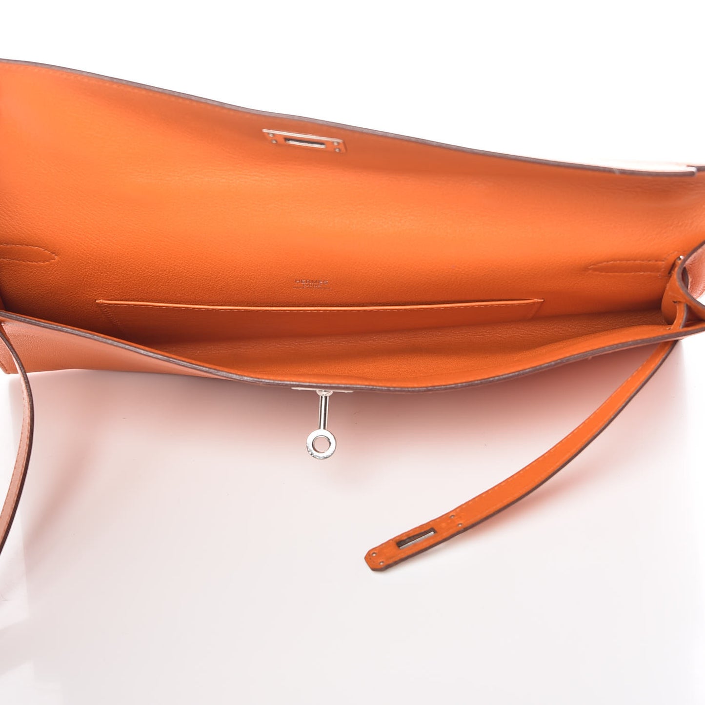 Swift Kelly Cut Clutch Pochette Orange