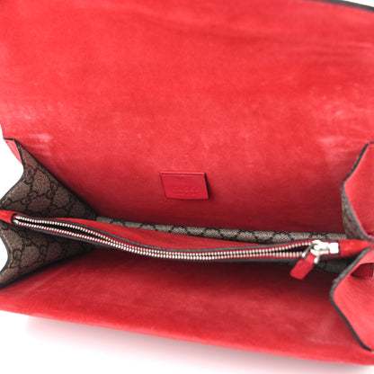 Gucci GG Supreme Monogram Small Dionysus Shoulder Bag Red 5 of 13