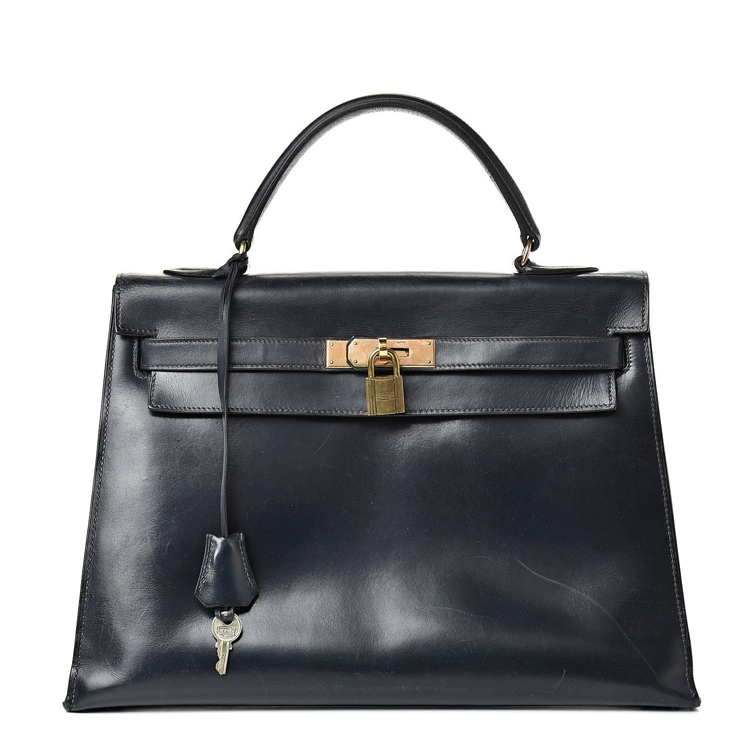 Hermes Box Kelly Sellier 32 Indigo 1 of 24