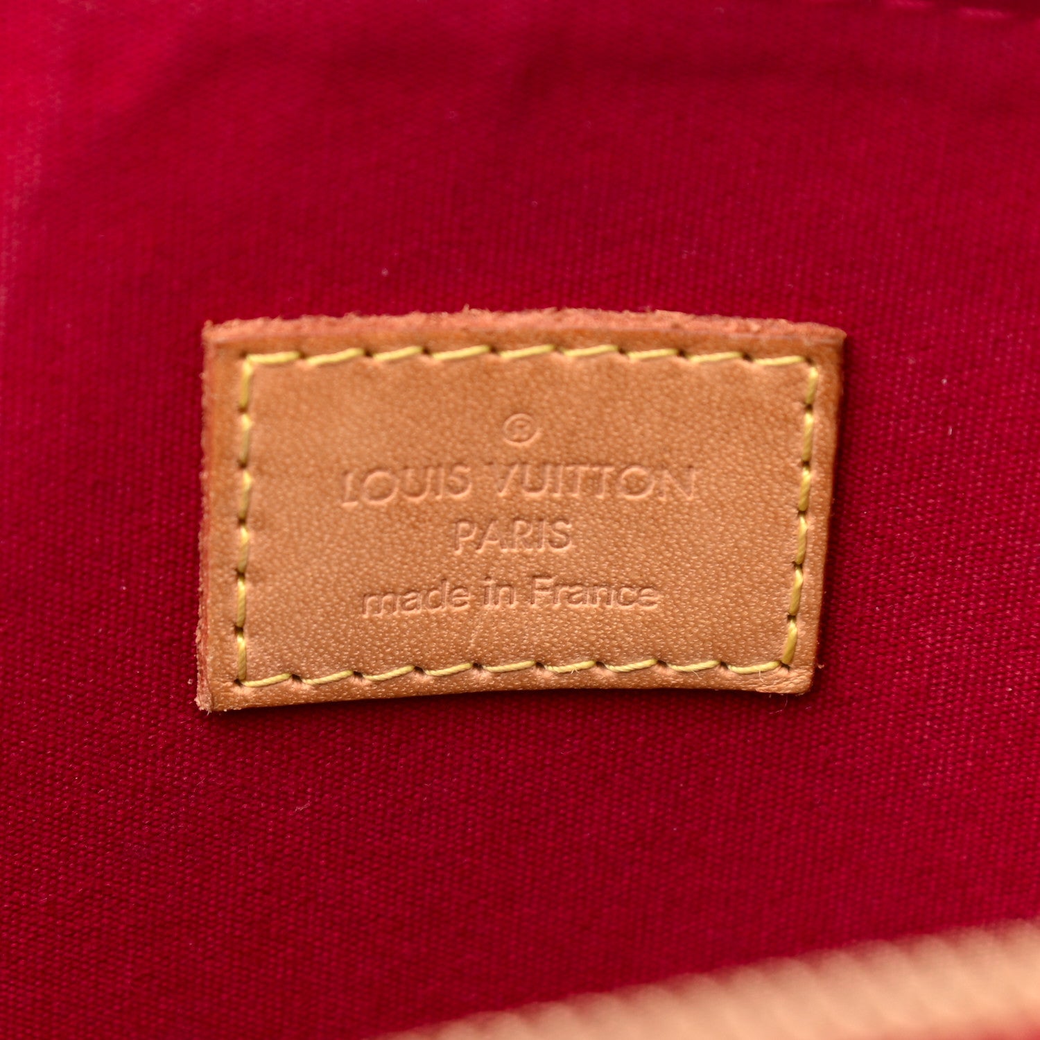 Louis Vuitton Vernis Alma GM Pomme D'Amour 6 of 14