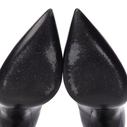 Saint Laurent Calfskin Zoe 105 Pumps 37 Black 9 of 9