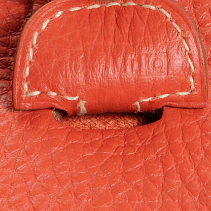 Hermes Taurillon Clemence Evelyne III PM Sanguine 7 of 8