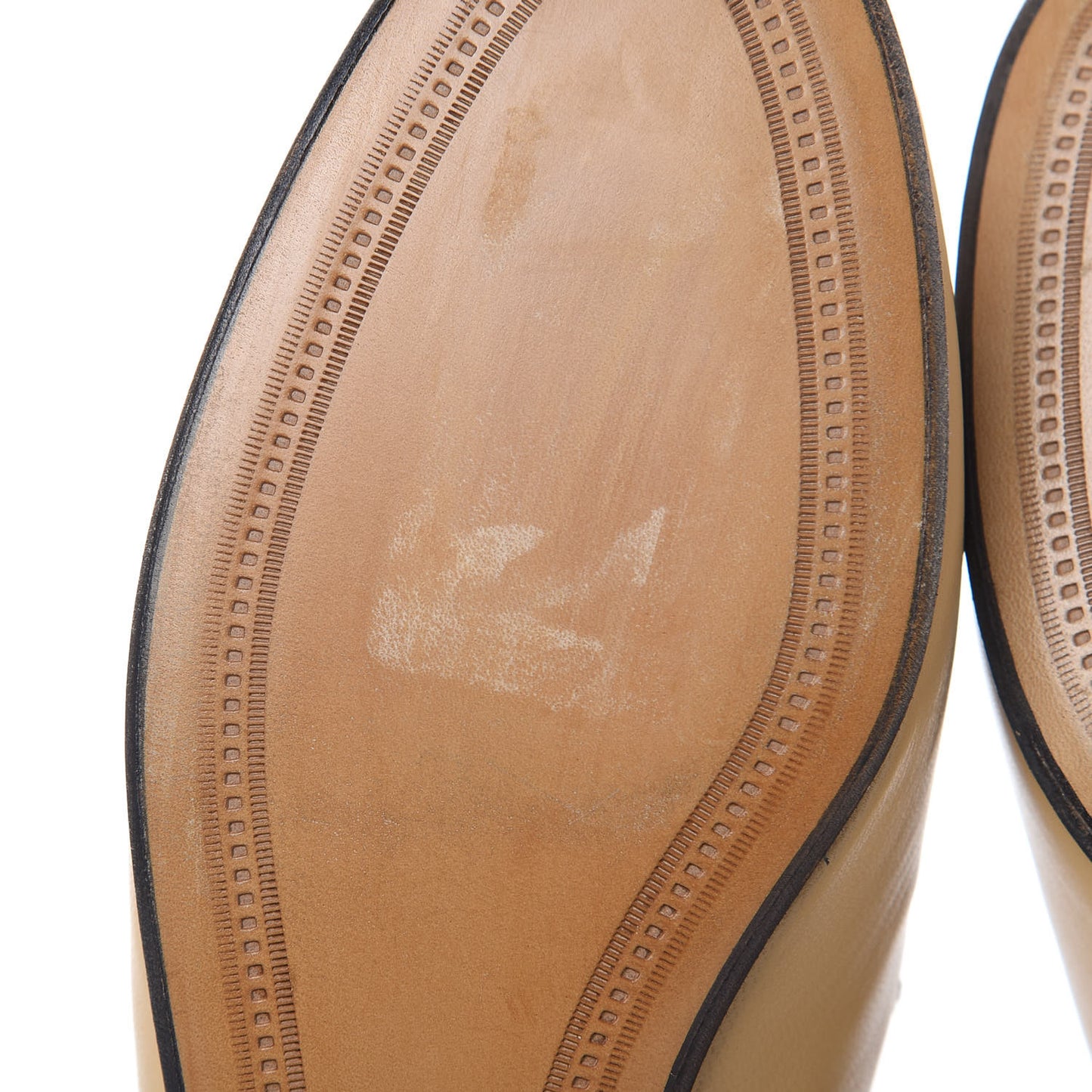 Lambskin Womens Brixton Horsebit Loafers 35.5 Wheat