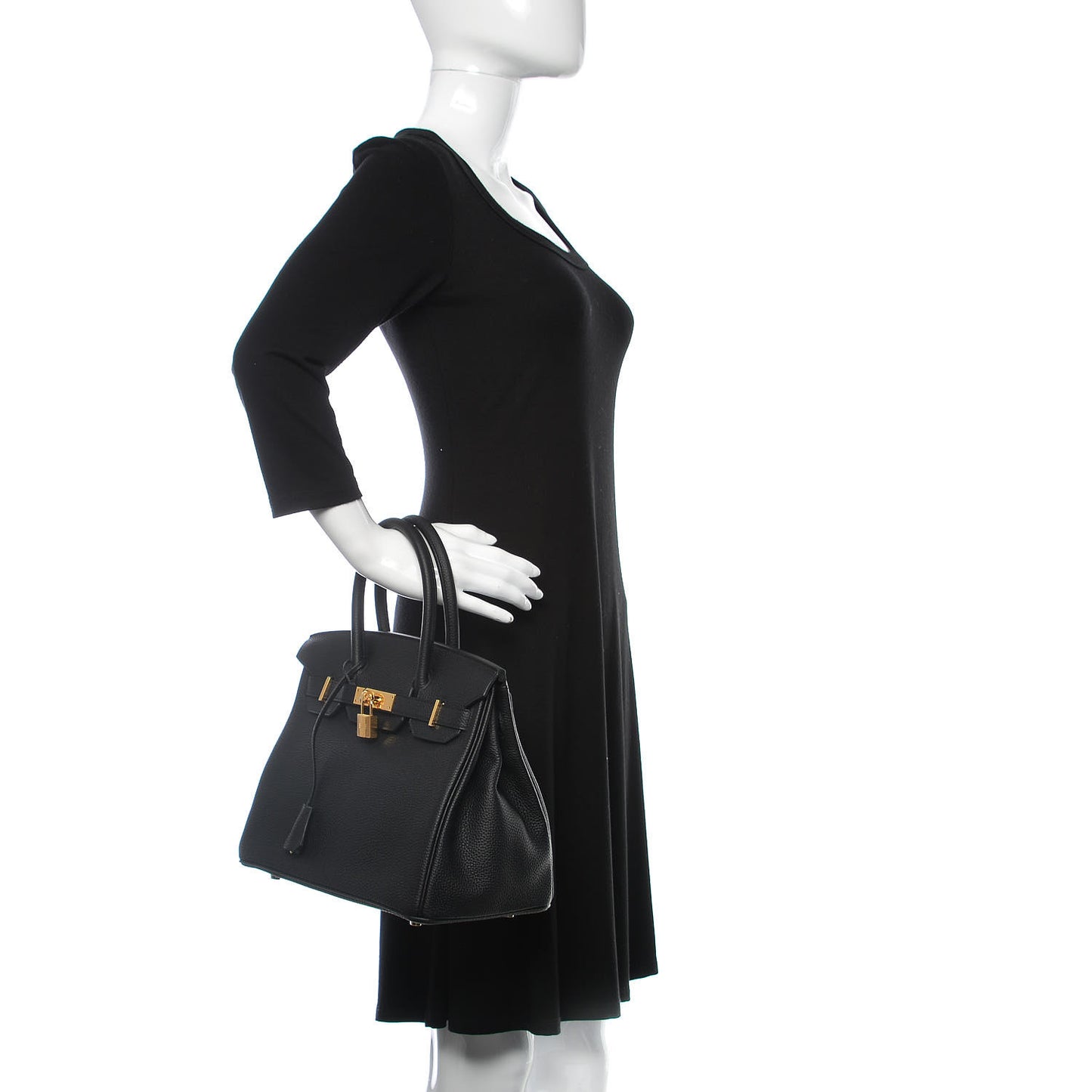 Togo Birkin 30 Black