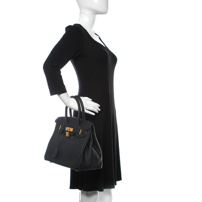 Hermes Togo Birkin 30 Black 2 of 34