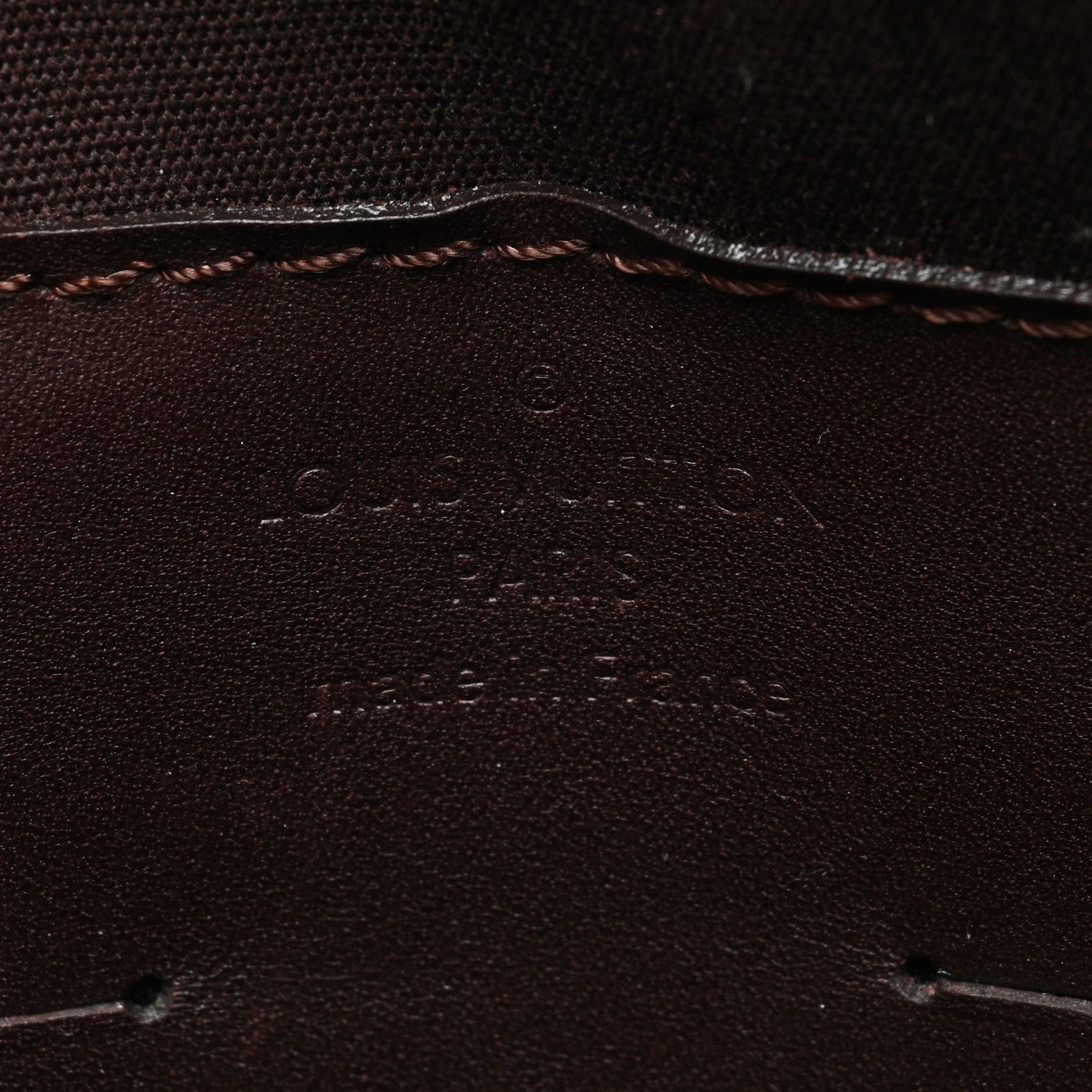 Louis Vuitton Vernis Anam Clutch Amarante 6 of 9