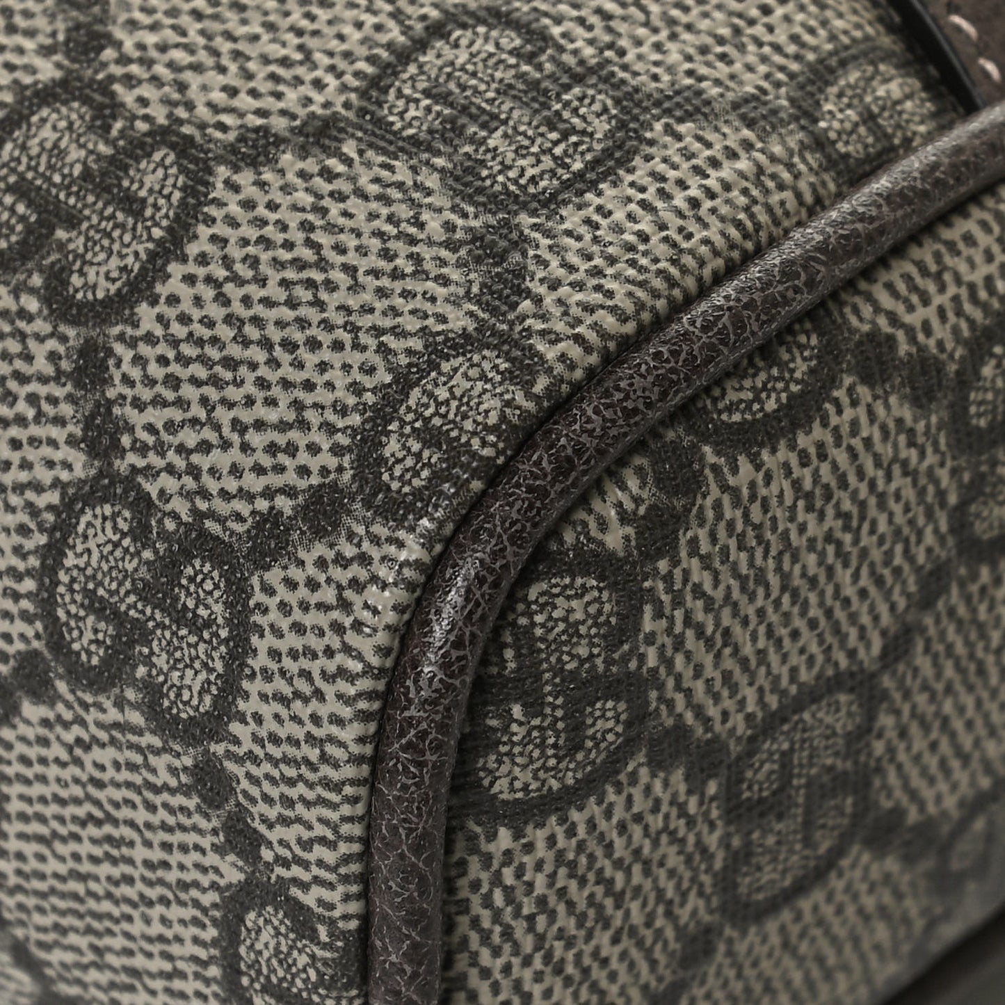 GG Supreme Monogram Web Small Ophidia Belt Bag 75 30 Dark Brown