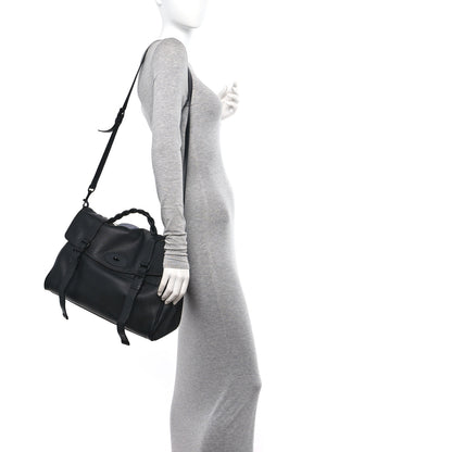 Mulberry Heavy Grain Oversized Alexa Black 2 of 10
