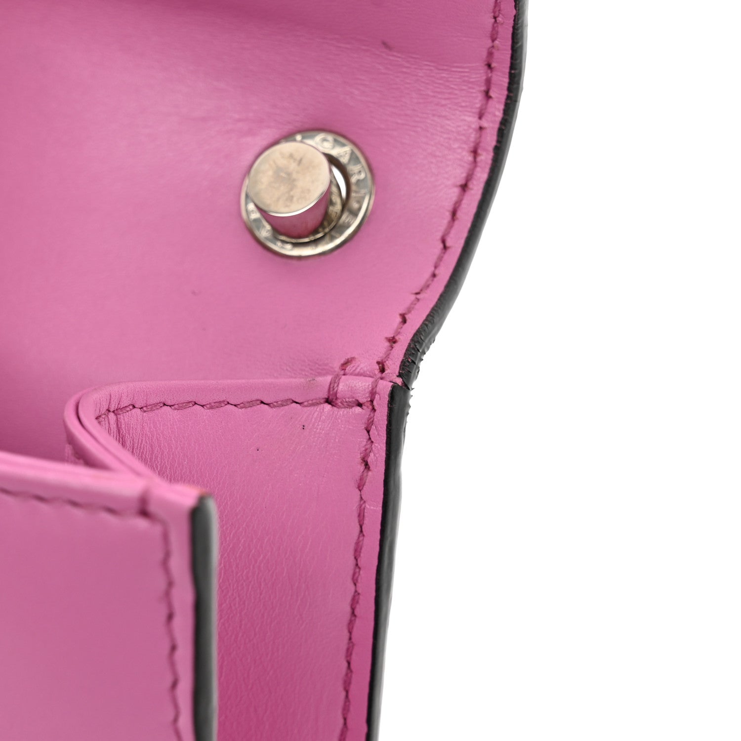 Bulgari Calfskin Galuchat Serpenti Forever Crossbody Bag Pink 13 of 13