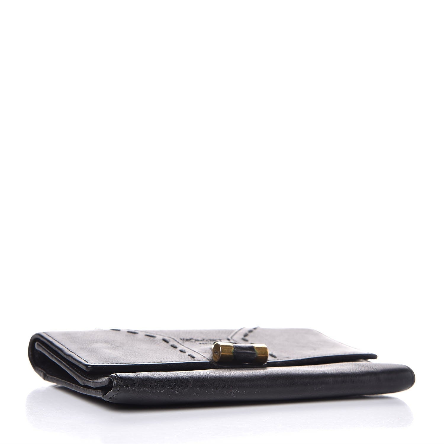 Saint Laurent Calfskin Muse Continental Wallet Black 4 of 13
