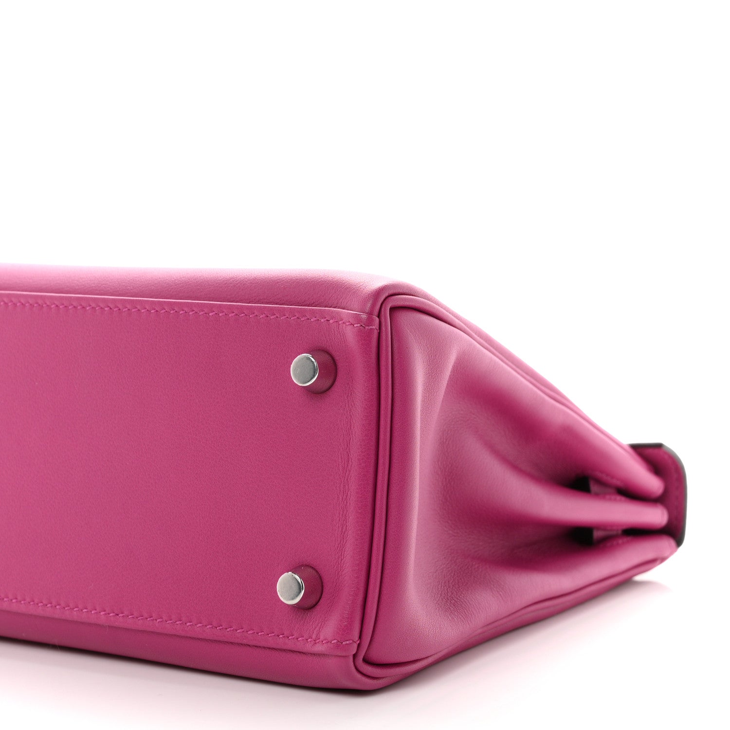 Hermes Swift Kelly Retourne 25  Rose Pourpre 9 of 9