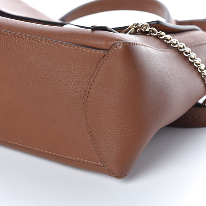 Chloe Calfskin Small Faye Day Shoulder Bag Tan 6 of 8